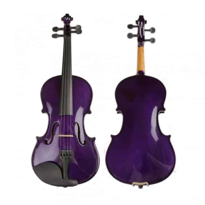 cheap price student violin set for practice with bow roson pegs and case