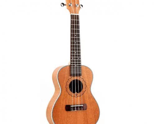 Ukulele de mogno