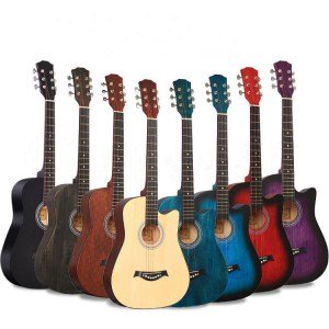 Guitare acoustique mate 38"