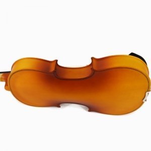 Instrumentos musicales de violín hechos a mano con llama de arte de fábrica