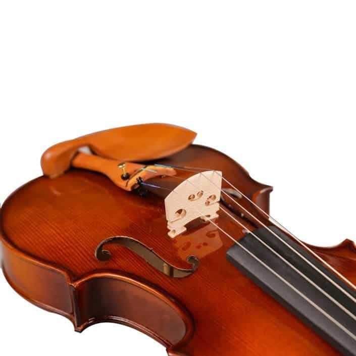 Factory hot sale student solidwood violin for ebony pegs with high quality