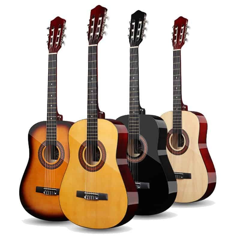 Guitarras clásicas personalizadas de 38"