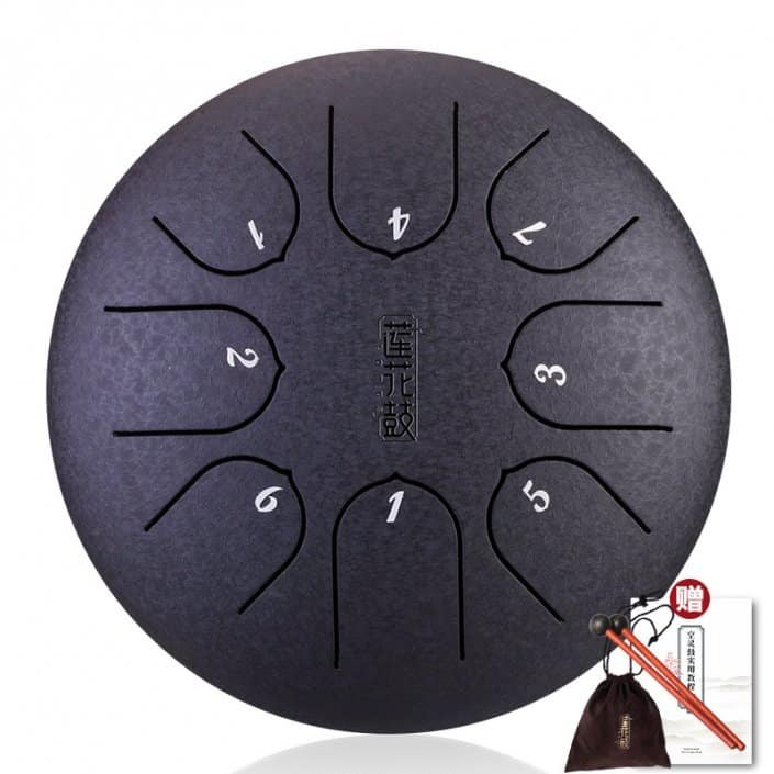 Instrument de percussion personnalisé 6 pouces Steel tongue drums standard C key 8 note