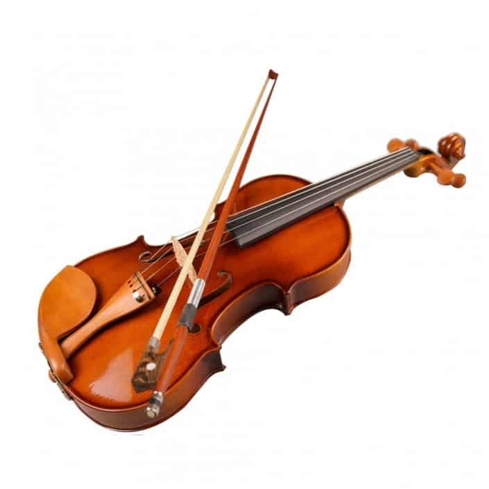 Factory price gloss brown student violin for sale