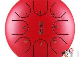 red steel Tongue Drum