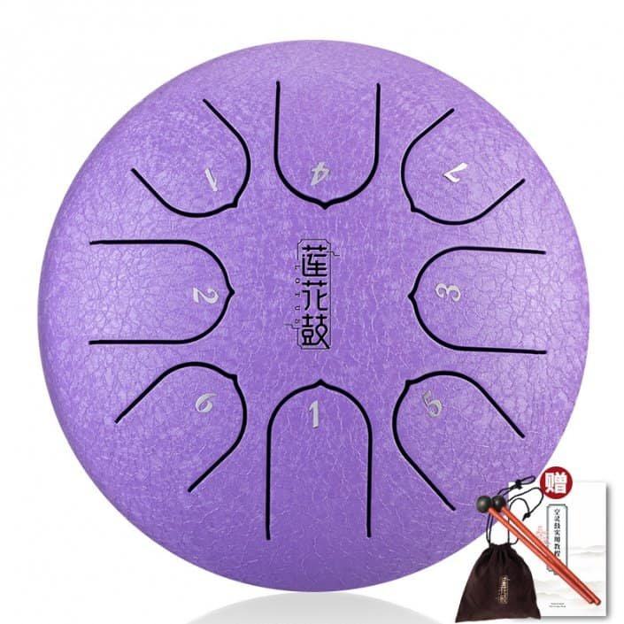 SUCCESS Trending Now Music Drum for Kids 6 Inch 8 Notes Steel Tongue Drum