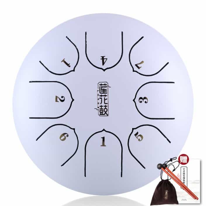 New design 6 inch 11 Tone drum Percussion Instrument steel tongue drum