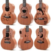 ukelele de dibujos animados