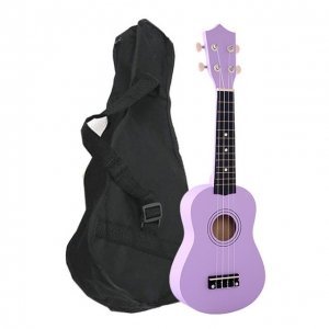 Purple color ukulele