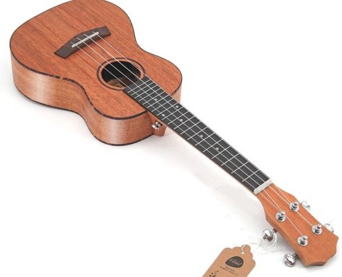 ukulele de mogno de 23"