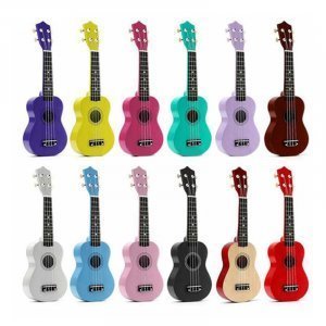 ukulélé coloré