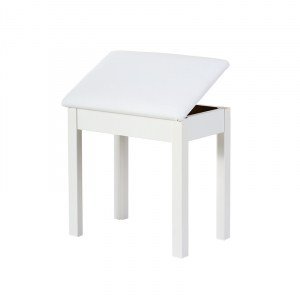 White Paino Bench with case