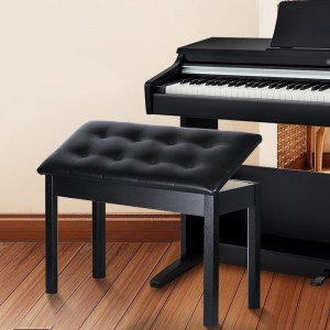 Longer Keyboard Piano Bench with case