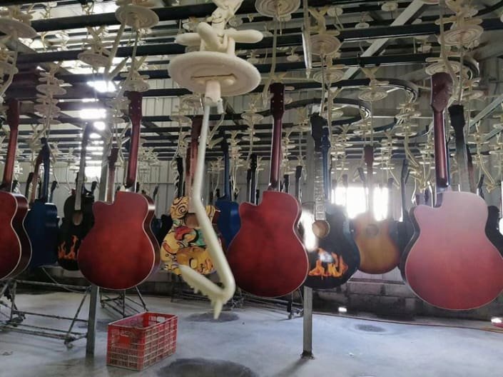 China guitar factory