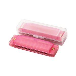 Pink Pink Children's harmonica with box