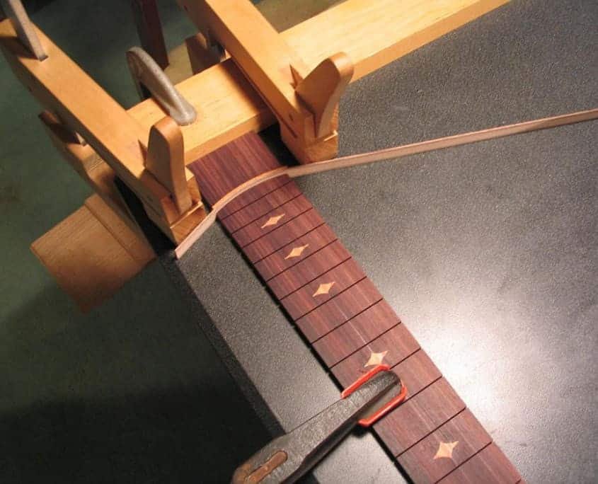 Fretboard de guitarras clássicas 