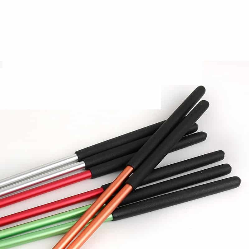 anti-slip black handle grips drumsticks