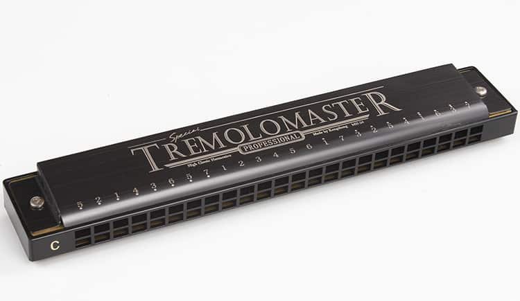 Black Tremolo harmonica