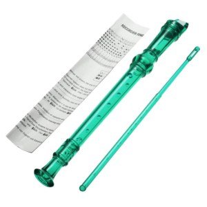 Green Soprano Recorder