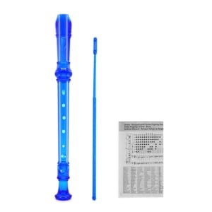 Blue Soprano Recorder