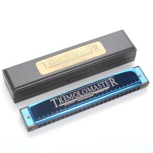 tremolo 24 holes harmonica