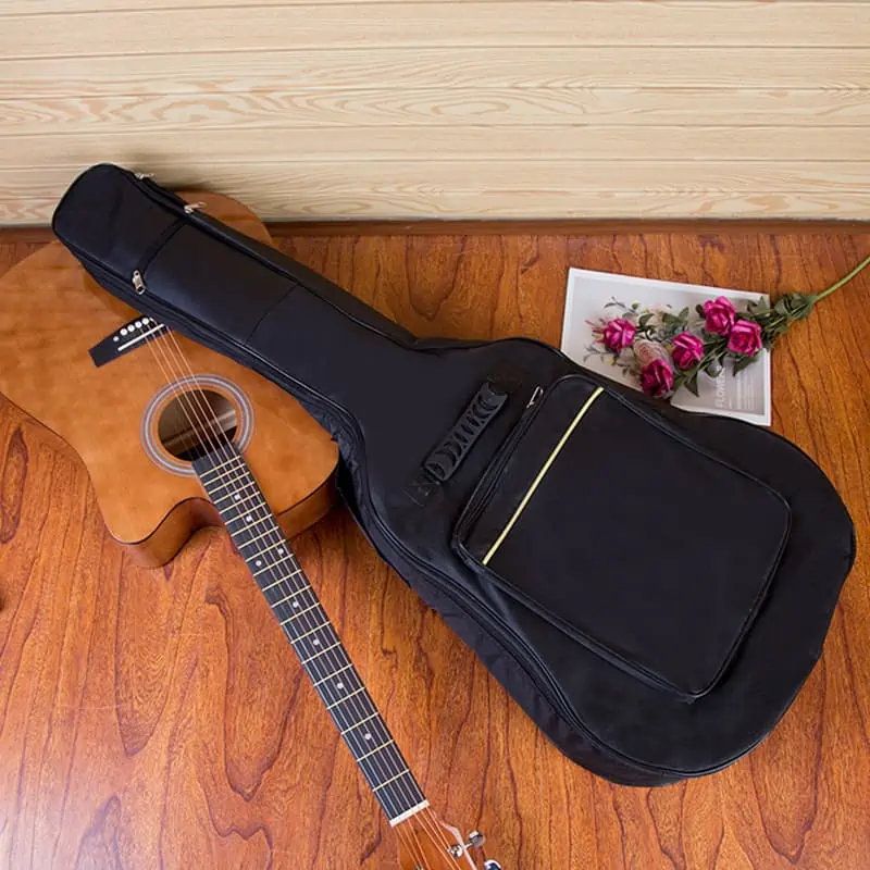 Soft sided best sale guitar case