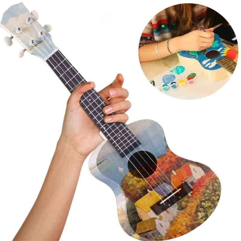 Kit de ukulele faça você mesmo