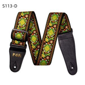 D Jacquard guitar straps