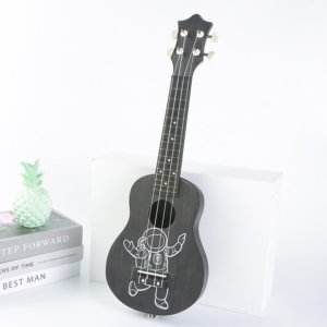 mini ukulele black