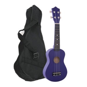 pequeño ukelele morado