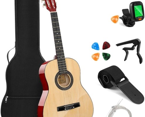 Guitare acoustique naturelle de 36 pouces