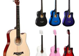 kit d'apprentissage de la guitare acoustique 