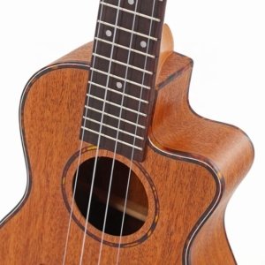 23 Inch Cutaway Mahogany Ukulele