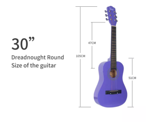 30" Kids Travel Guitar