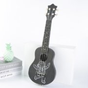 mini ukelele negro