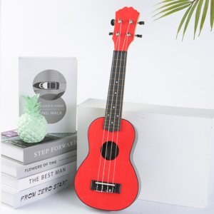 pequenos instrumentos musicais presentes crianças ukulele