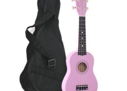 pink colors ukulele