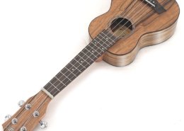 ukulele z drewna orzechowego