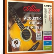 meilleures cordes de guitare acoustique en soie et en acier