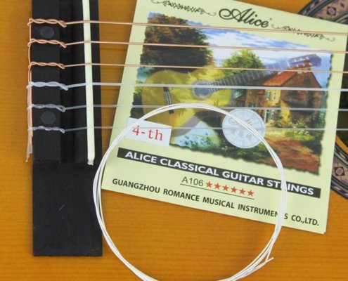 einzelne Saiten für E-Gitarre