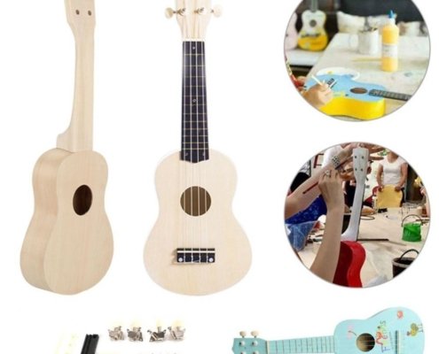 instrumentos musicales de juguete de madera