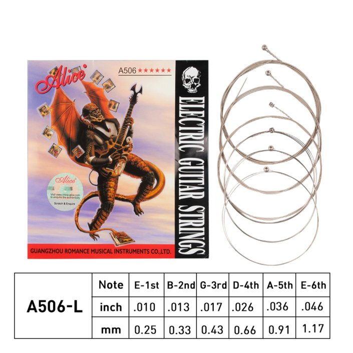 Alice E-Gitarrensaiten A506-L