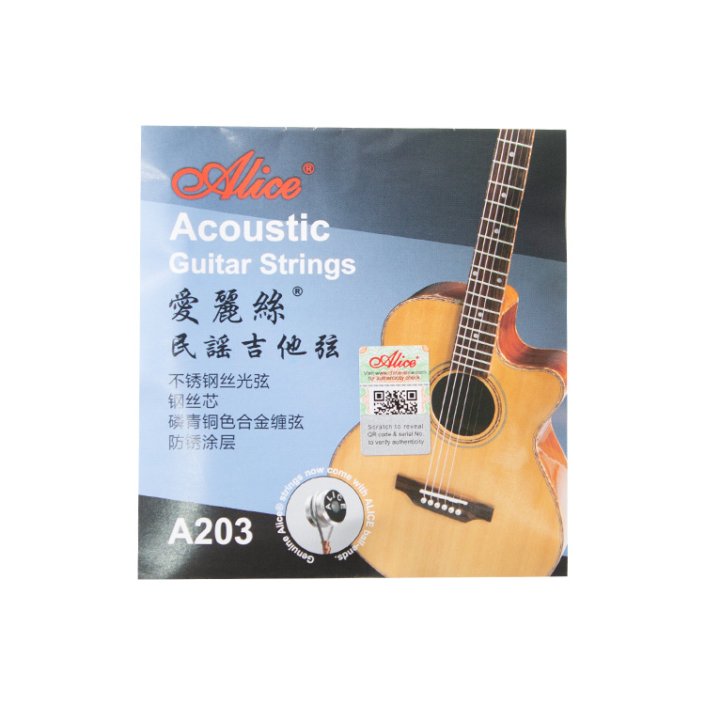 Alice acoustic guitar strings