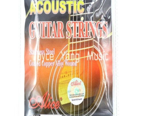 cordes légères pour guitare acoustique