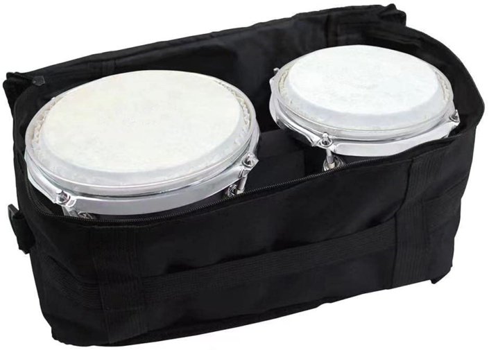 Instrumentos de percussão ajustáveis com cabeça de tambor de couro