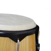 10" + 11" conga drum set with stand