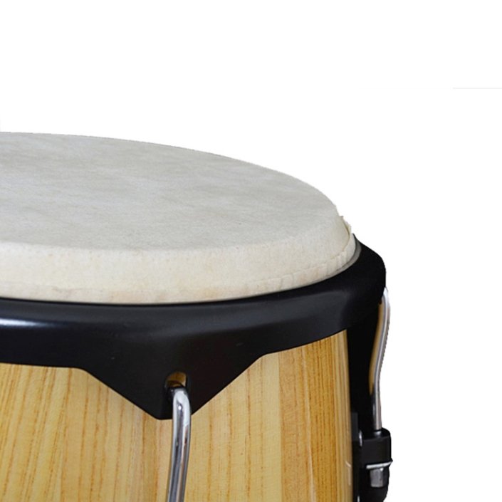 10" + 11" conga drum set with stand