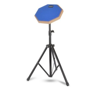 Blue practice pad drum kit