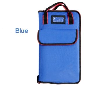 Blue large drum stick bag