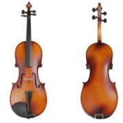 Modern Violin back & side